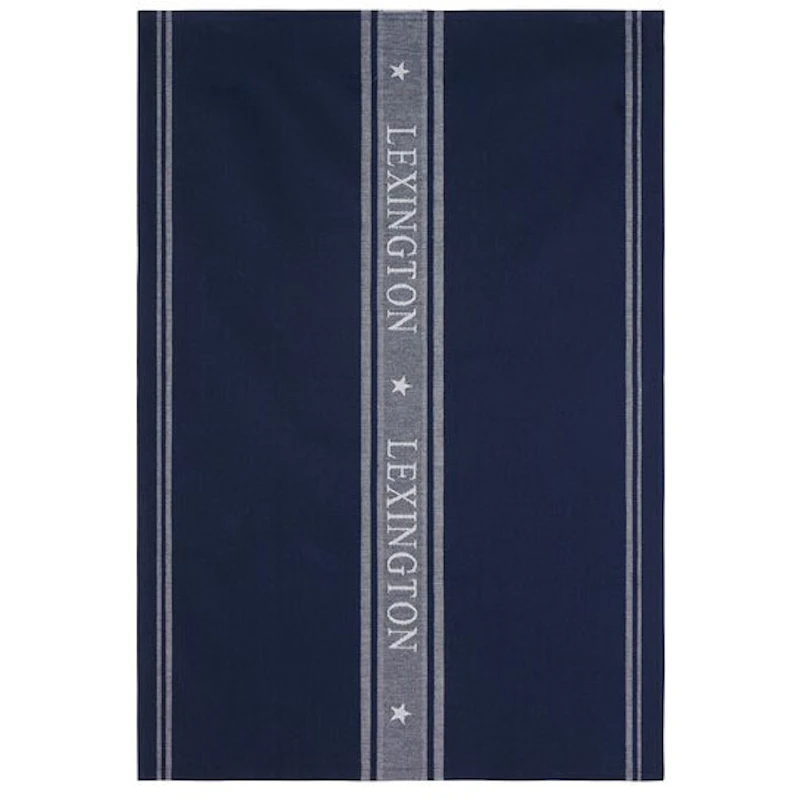 Icons Cotton Jacquard Star Theedoek 50x70 cm, Dress Blue