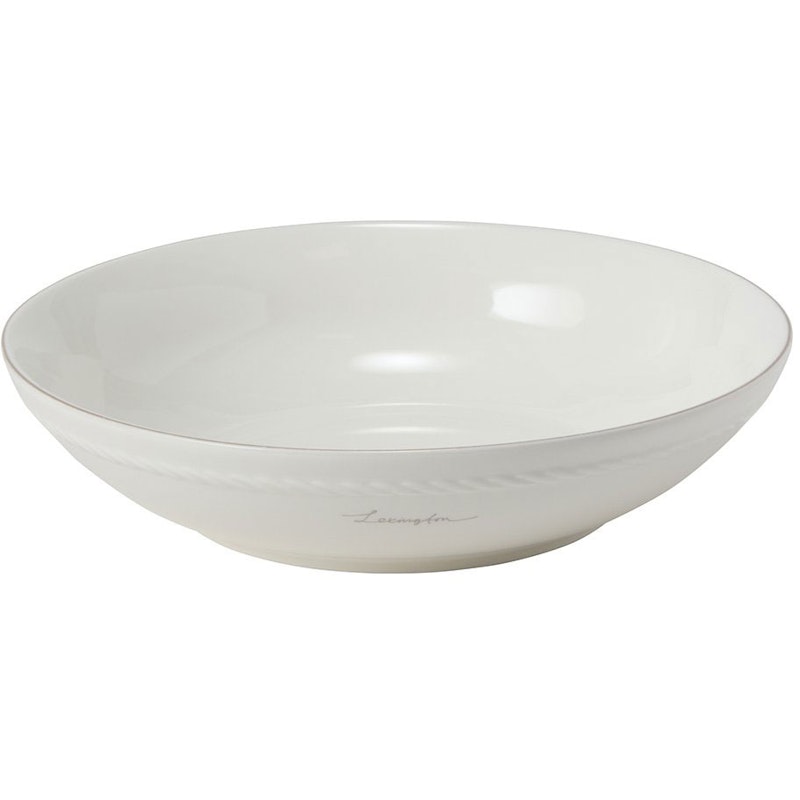 Lexington Porcelain Medium Kom 22 cm, Wit / Beige