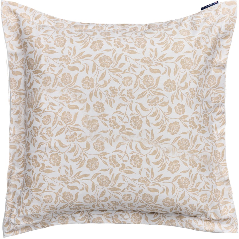 Flowers Kussensloop 65x65 cm, Beige