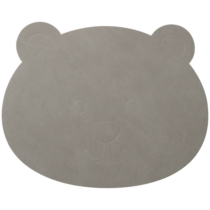 Bear Placemat, Nupo Light Grey