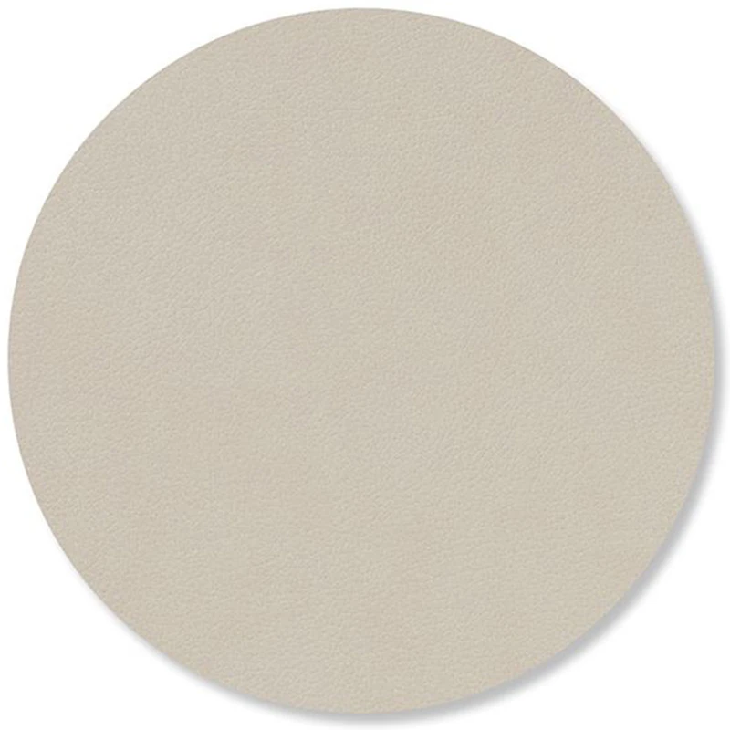 Circle Glazen Onderzetter Nupo 10 cm, Oyster White