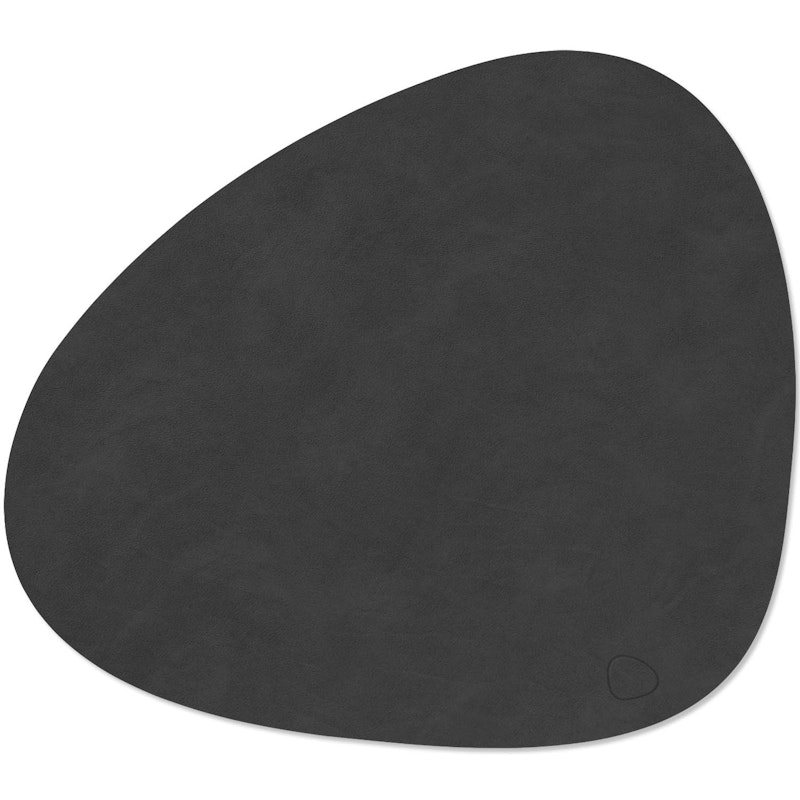 Curve L Nupo Placemats 37x44 cm Pak van 6, Zwart