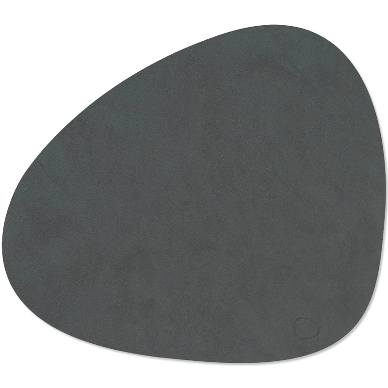 Curve L Nupo Placemats 37x44 cm Pak van 6, Antraciet