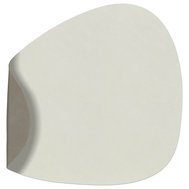Curve L Omkeerbare Placemat 37x44 cm, Flint Grey/Linnen