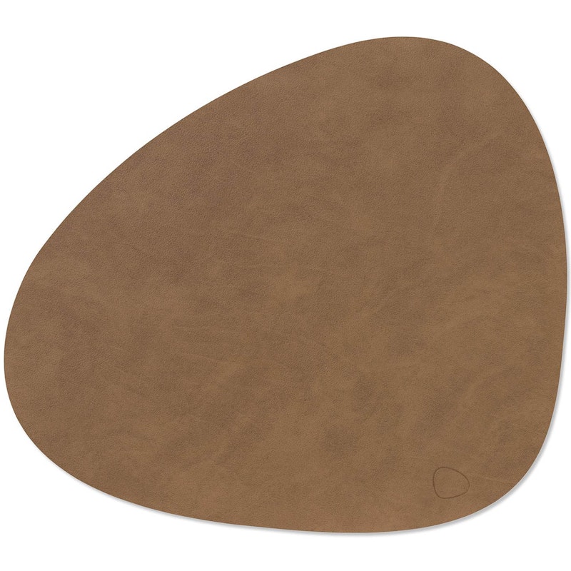 Curve L Placemat Nupo 37x44 cm, Bruin
