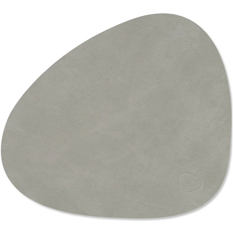 Curve Placemat Nupo 24x28 cm, Lichtgrijs