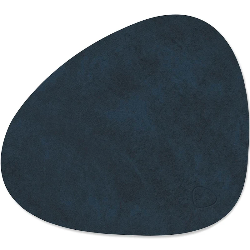 Curve Placemat Nupo 24x28 cm, Middernachtblauw