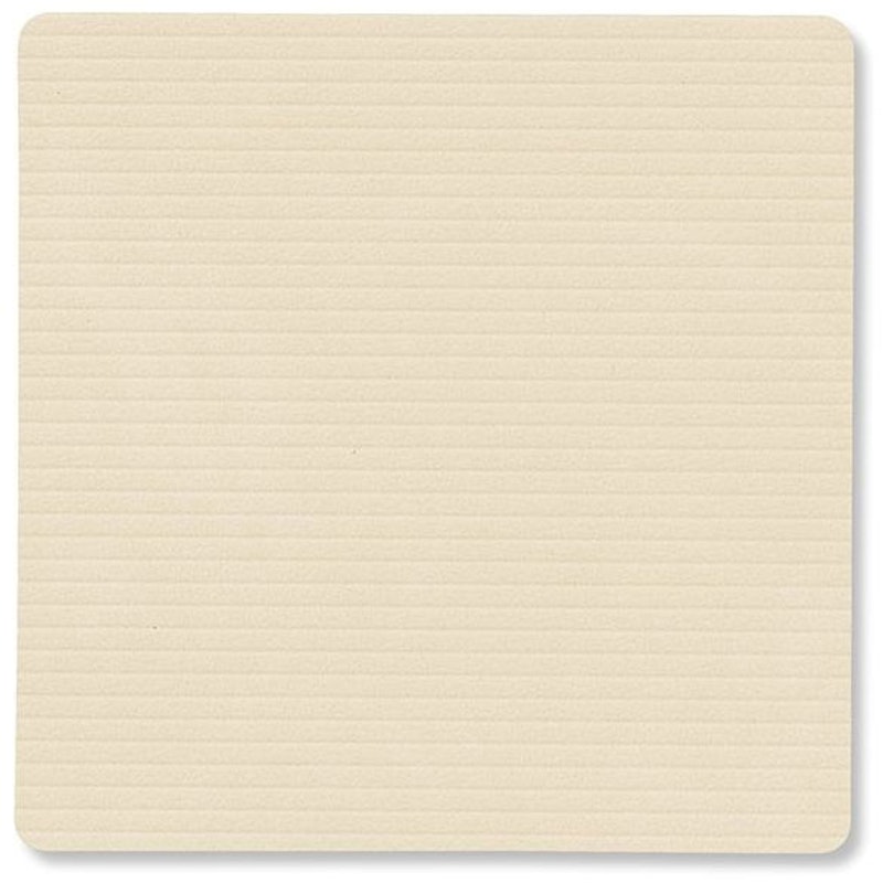 Square Corduroy Onderzetter, Vanille