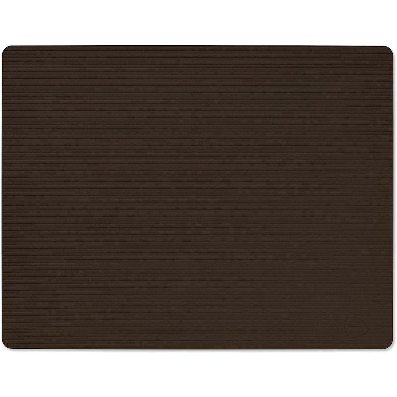 Square L Corduroy Placemat, Hazel