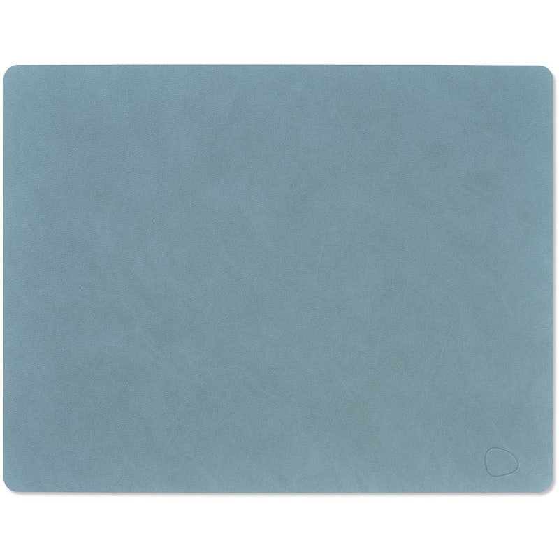 Square L Placemat Nupo 35x45 cm, Lichtblauw