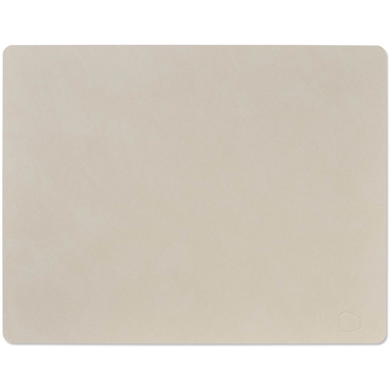 Square L Placemat Nupo 35x45 cm, Oyster White