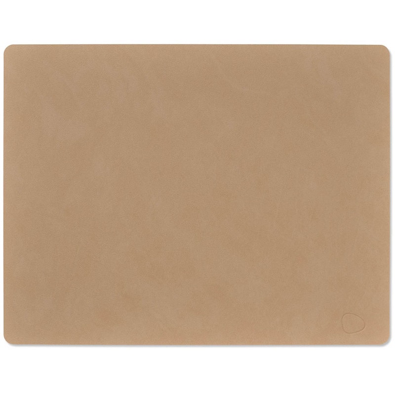 Square L Placemat Nupo 35x45 cm, Nougat