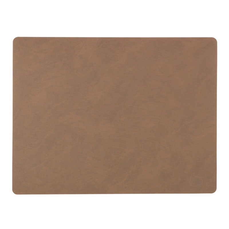 Square L Placemat Nupo 35x45 cm, Bruin