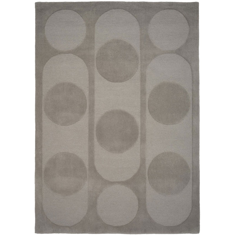 Orb Alliance Wollen Vloerkleed 140x200 cm, Grijs