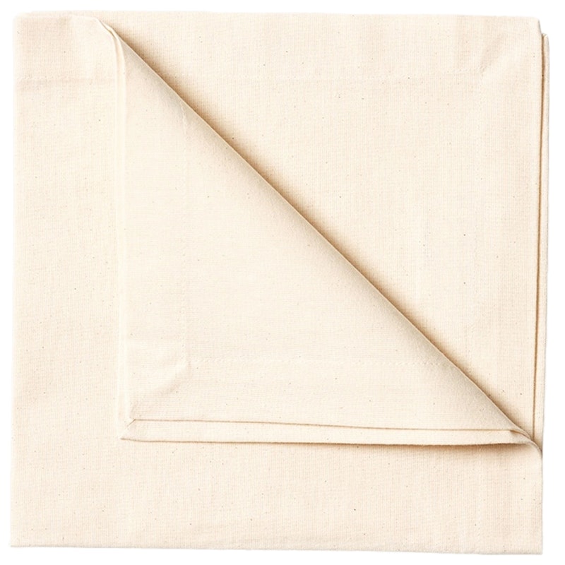 Robert Stoffen Servet 45x45 cm Pak van 4, Cotton Beige