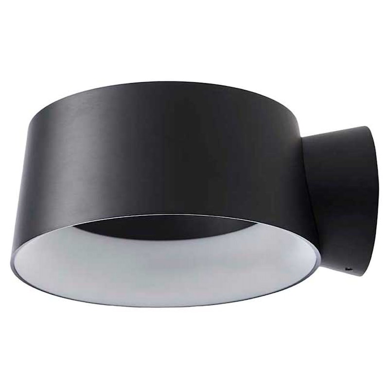 Cookie Wandlamp Ø15 cm, Zwart