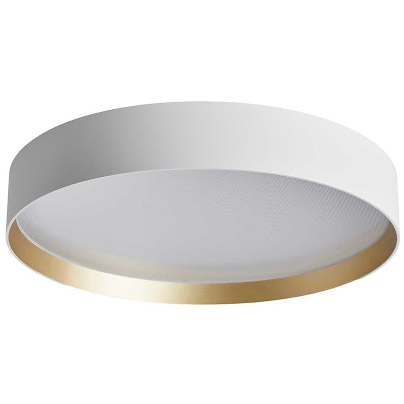LUCIA Plafondlamp Ø45 cm, Wit/Goud