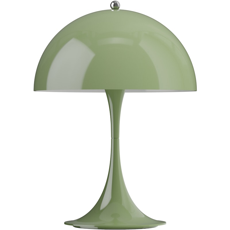 Panthella 250 Tafellamp Draagbaar, Opaque Moss Green