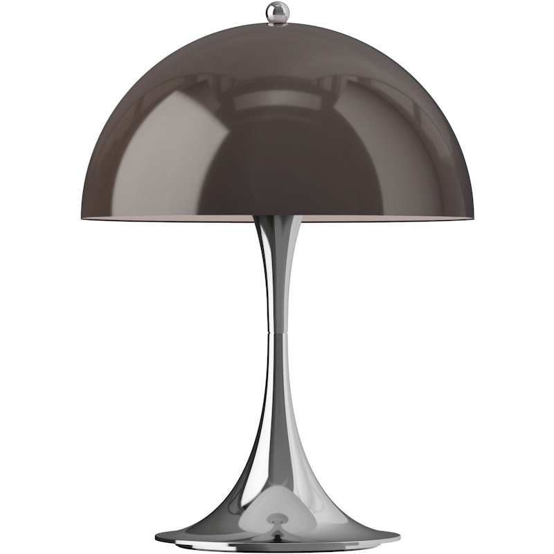 Panthella 250 Tafellamp Draagbaar, Original Opal Brown