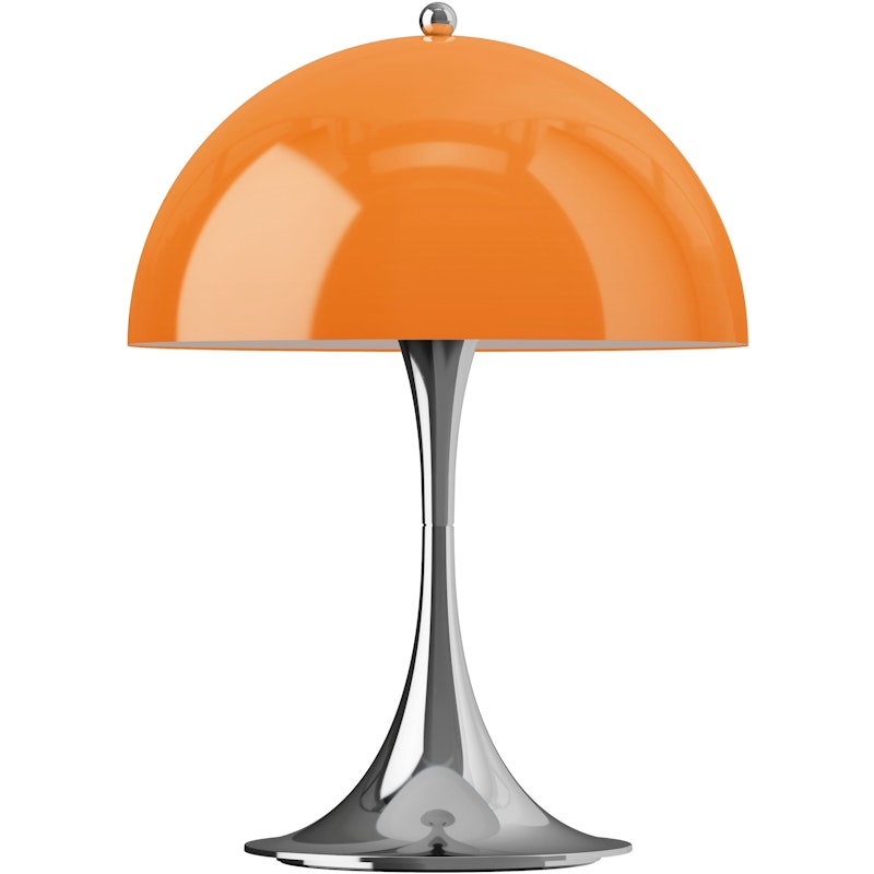 Panthella 250 Tafellamp Draagbaar, Original Opal Orange