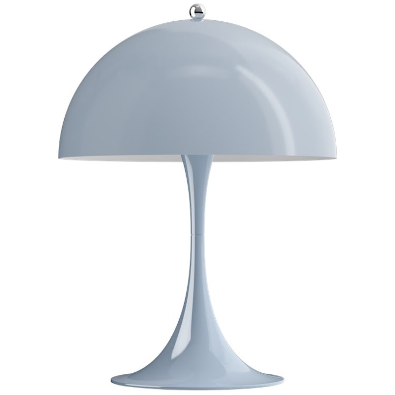 Panthella 250 Tafellamp, Pale Blue Opal Acryl