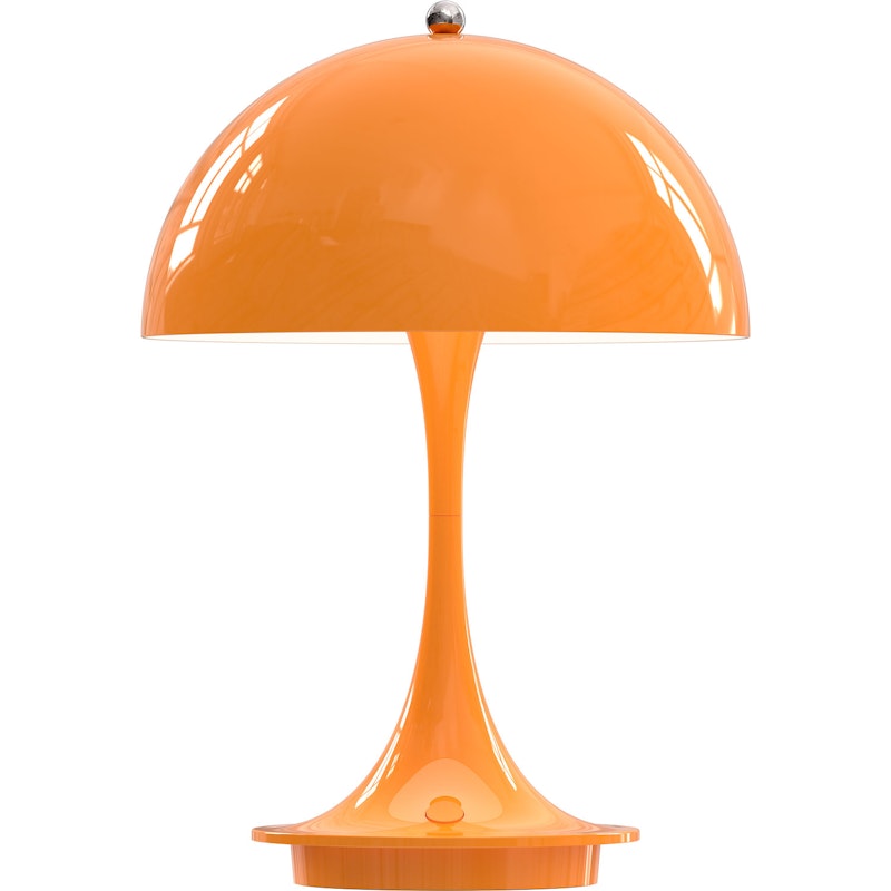 Panthella 160 Tafellamp Draagbaar, Oranje
