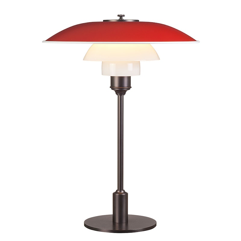 PH 3½-2½ Table Lamp, Red