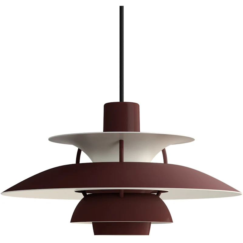 PH 5 Mini Hanglamp, Monochrome Burgundy
