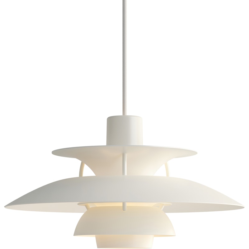 PH 5 Mini Hanglamp, Monochrome White
