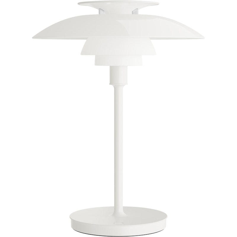 PH 80 Tafellamp Draagbaar, Opaal Wit