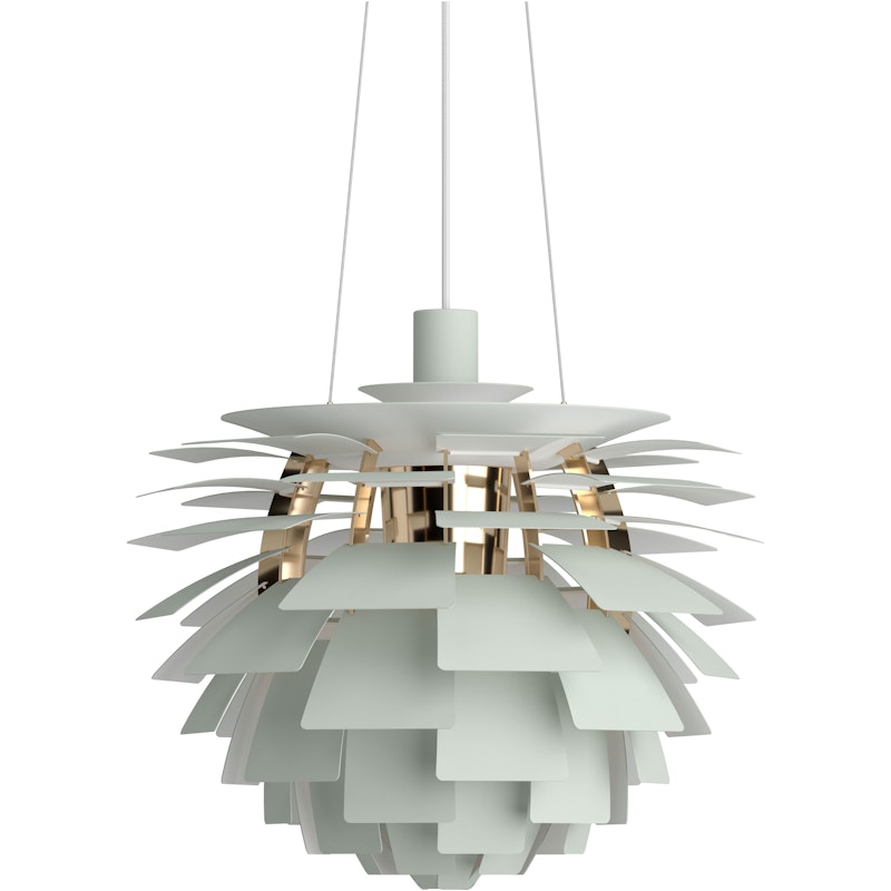 PH Artichoke Hanglamp 48 cm, Messing / Dusty Green