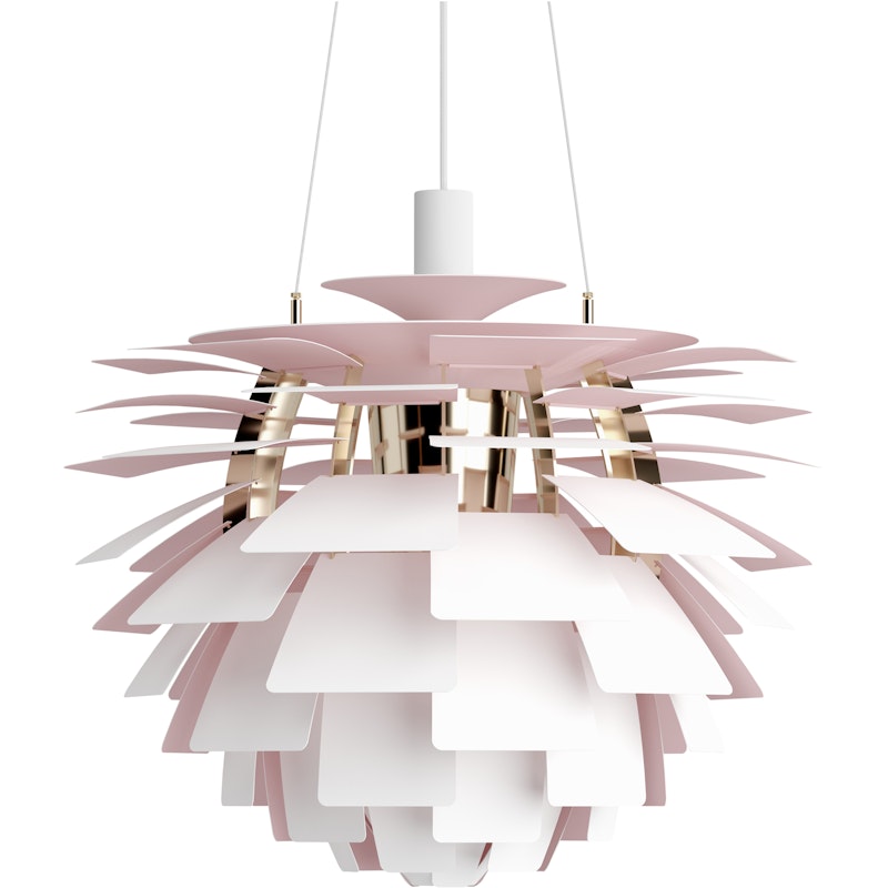 PH Artichoke Hanglamp 600 mm, Mat Wit / Pale Rose