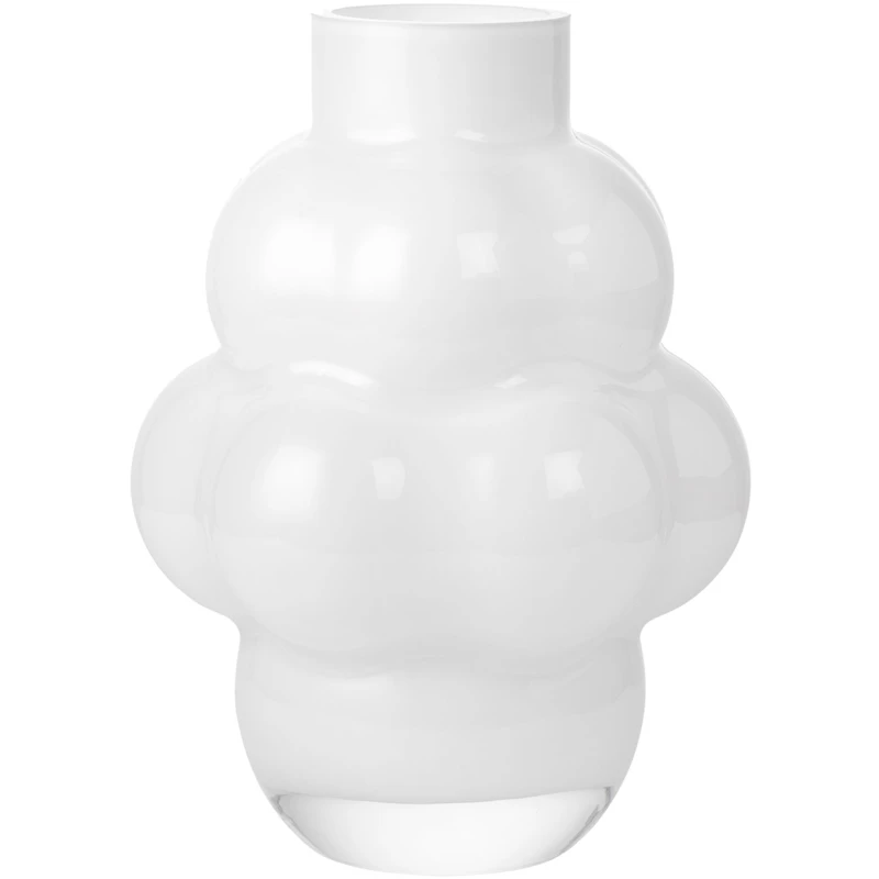 Balloon 04 Vaas 32 cm, Opaal Wit