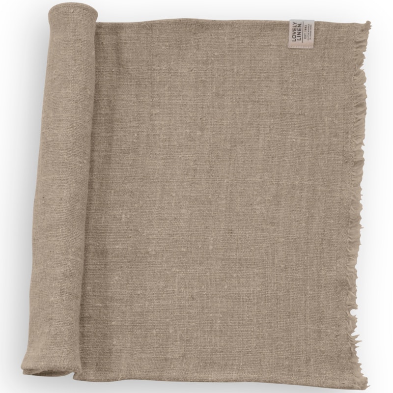 Rustic Raw Tafelloper, Natural Beige