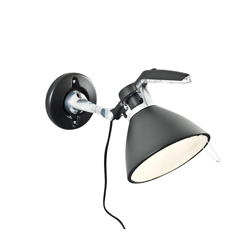 Fortebraccio Wandlamp, zwart