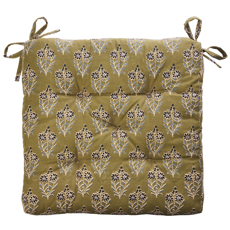 Zitkussen 45x45 cm, Zwart / Blauw / Olijfgroen / Nude