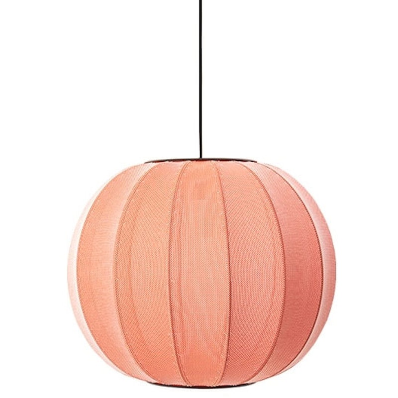 Knit-Wit Hanglamp Rond 45 cm, Koraal