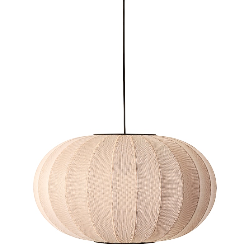 Knit-Wit LED Hanglamp Ovaal Ø57 cm, Sand Stone
