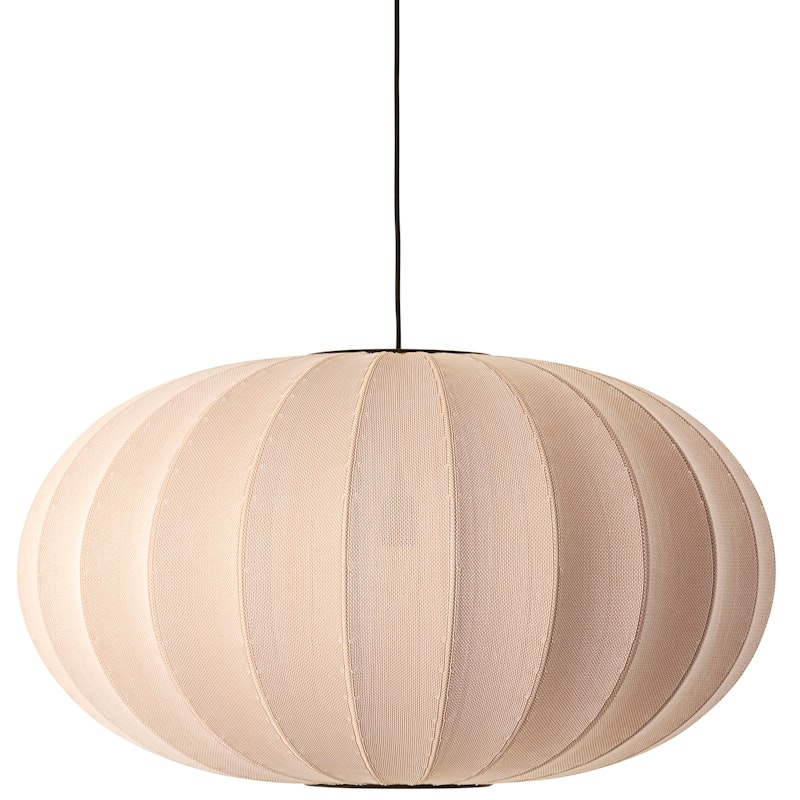 Knit-Wit LED Hanglamp Ovaal Ø76 cm, Sand Stone