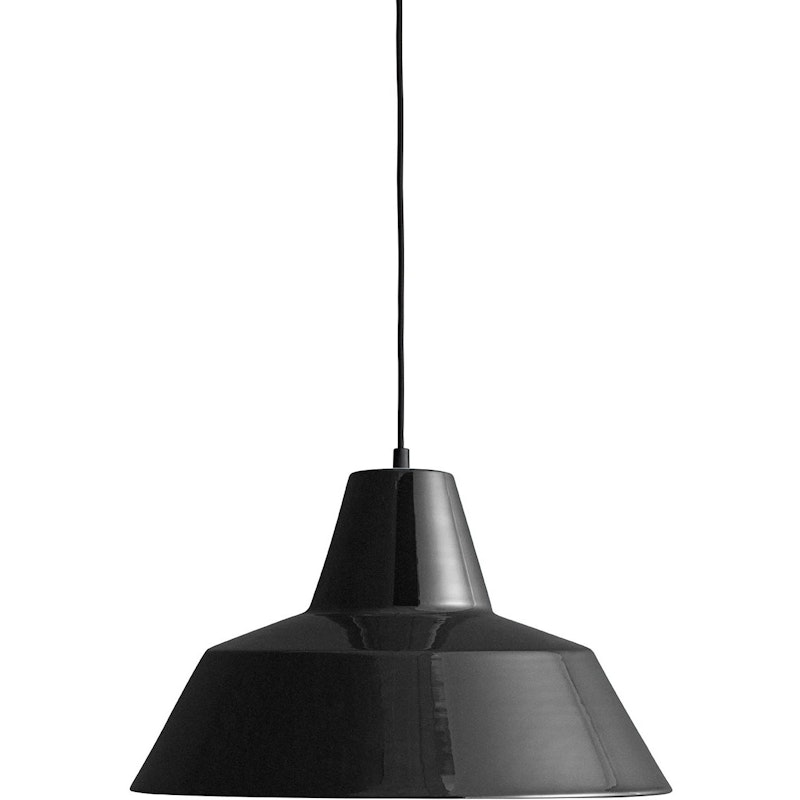 Workshop W4 Hanglamp, Shiny Black