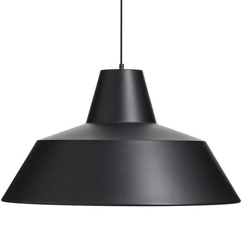 Workshop W5 Hanglamp, Dark Black