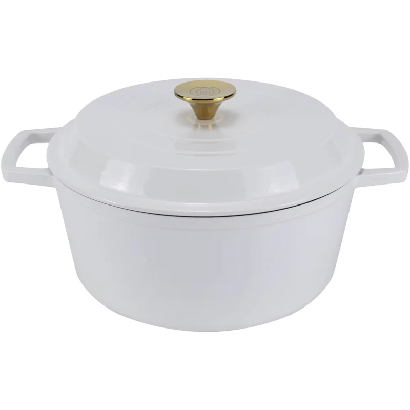 Gietijzeren Pot 5 L, Wit