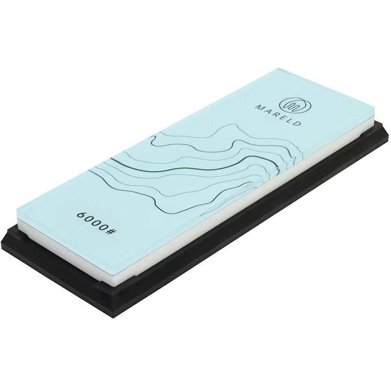 Akio Slijpsteen Wit / Blauw, 6000 Korrel