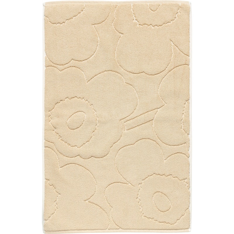 Piirto Unikko Badmat 50x80 cm, Straw / Off-white