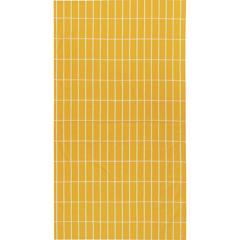 Tiiliskivi Tafelkleed 135x245 cm, Sahram Yellow / Off-white