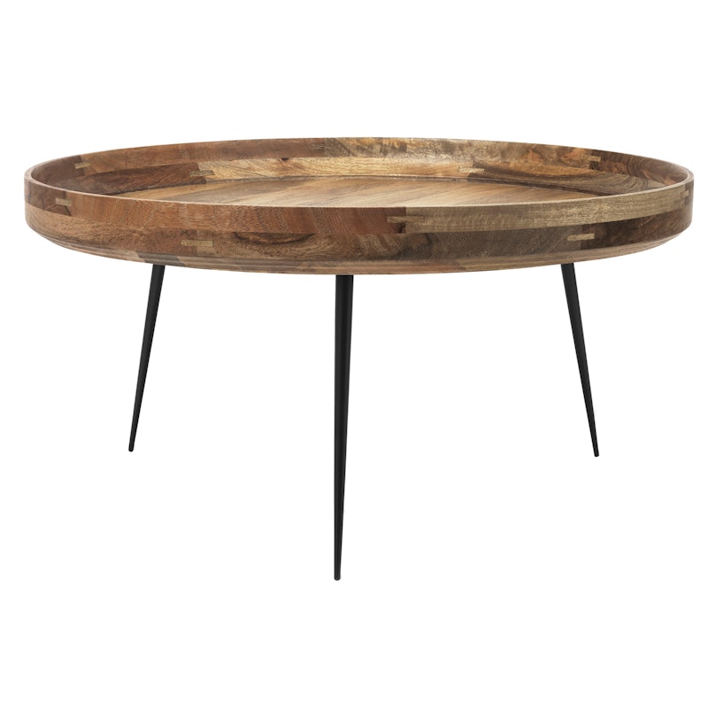 Bowl Salontafel Natuurlijk Gelakt Mangohout, 75 cm