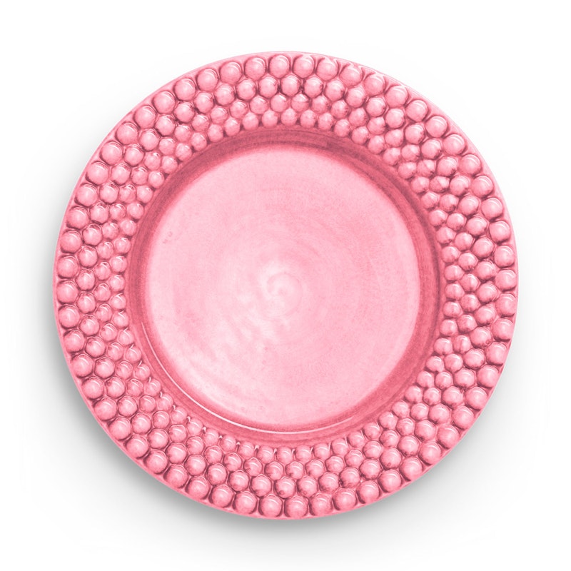 Bubbles Plate 28 cm, Pink