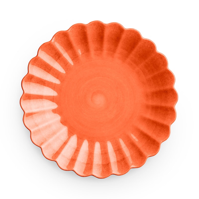 Oyster Bord, Oranje 20 cm