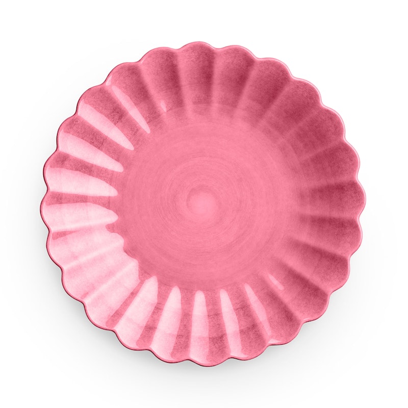 Oyster Bord, Roze 20 cm