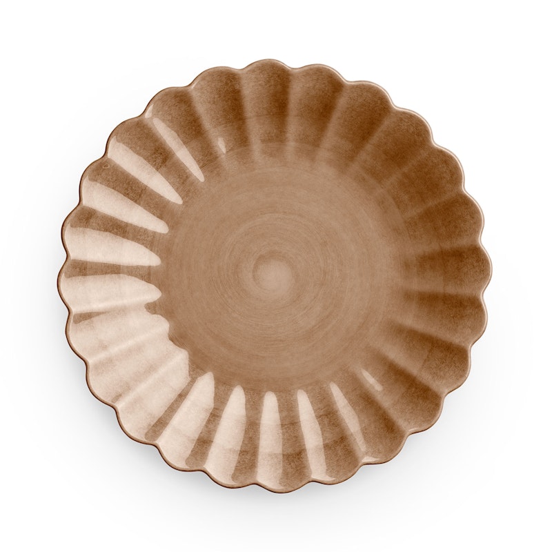 Oyster Bord, Kaneel 20 cm